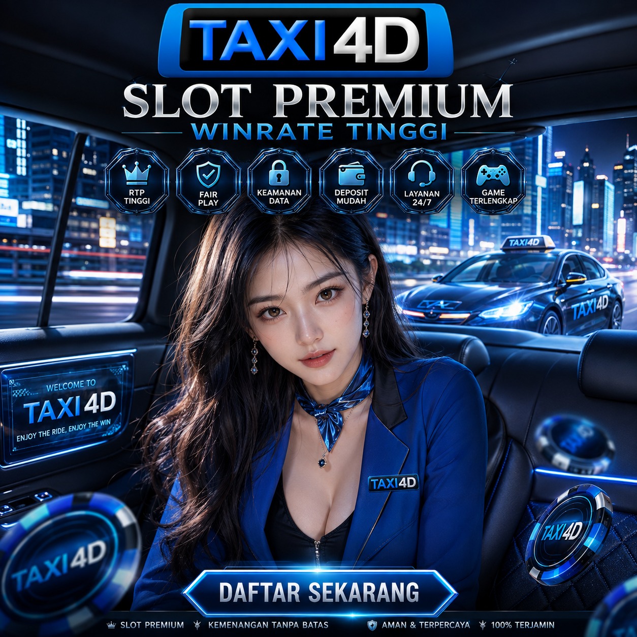 Taxi4D - Tujuan Boleh Berubah, Keseruannya Jangan